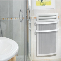 Лъчист радиатор за баня Quarto Bains 1500W. Безопасен и икономичен отоплител с електронен терморегулатор. За площ до 18 м² (изчерпан)