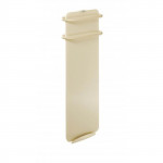 Дизайнерски радиатор Campaver (бежов) 600+600W. Безопасно енергоспестяващо лъчисто отопление със стойка за стена и сушилник за дрехи. Площ до 16 м2