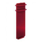 Дизайнерски отоплител за баня Campaver 1200W (червен). Безопасна лъчиста печка за баня със сушилник за дрехи и стойка за стена 2 в 1. Площ до 16 м2